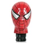 AllExtreme EXHGKS1 Skull Head Gear Shift Head Knob Manual Stick Shifter Lever Cover Fits Cars and Truck Without Lock Button (Spiderman)