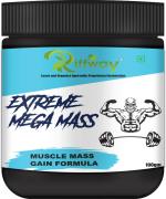 Inlazer Extreme Weight Gain Powder, Massively Mass Muscle/ Weight Gainer Men Women Weight Gainers/Mass Gainers (100 g, No Flavour)