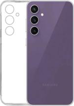 Meephone Mobile cover for Samsung Galaxy S23 FE (Transparent, Grip Case, Silicon, Pack of 1)