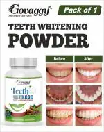 GOVAGGY TEETHFRESH TEETH WHITENING TEETH POWDER 100 GM