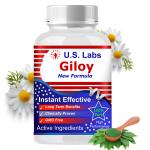 US Labs Giloy Capsule, Immune Support Supplement with Natural Extracts for Enhanced Wellness. Superior Quality and Potency