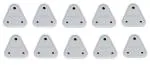 Inditradition Baby Safety Electrical Socket Cover Guards, for 5 amp Sockets, White (Pack of 10)