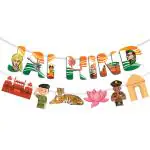 Festiko JAI HIND Banner For Republic / Republic Day (English), National Symbol Banner, Tricolor Banner, Jai Hind 1