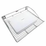 Solemn Stainless Steel DVR Stand | Set Top Box Stand Wall Mount| Setup Box Holder Wall Shelf