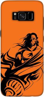 Siyapa Samsung Galaxy S8 Plus Orange Back Cover