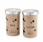 Aryamurti Tea sugar containers with spoon 2 pieces