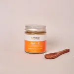 Poshan Health Gut-C for Acidity, Gas & Bloating | Mulethi, Jayphal, Japa & more Ayurvedic herbs to restore balance among Doshas | Strong Digestion Formula created by doctors | 50 servings