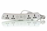 CONA 4321 Apex 6A 4x2 heavy duty 3 Pin Power Strip 1.5 meter cable with Indicator|6A Spike Guard