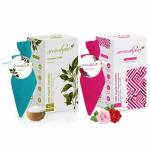 Aromahpure Camphor Cube | Pack of 2| Charming Rose & Bhimseni Fragrance | 45 Days Last Long| 100% Pure & Organic Camphor Cube for Car, Room, Bathroom & Air Freshener