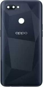 imbi _Backer The Brand Oppo A12 Black Plastic Strong and Hard Mobile Replacement Switch with Network Antenna, On Off and Volume Side Button