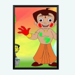 NOKKES Chota Bheem Kaliya Dholu Bholu Chutki Raju Jaggu 5X7 Photo Frame_AQD1_10