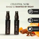 Celestial Noir by faunwalk perfumes 8ml similar to Azzaro Wanted by night Long Lasting Men Pocket Perfume