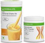 Herbalife nutrition formula 1 Shake - 500g (Orange Cream) with Personalized Protein Powder - 200g