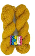 WOAFASHIONS - WORLD OF ARTS Mustard Yellow Acrylic Hand Knitting Yarn, 150 G