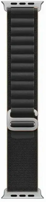 SWAPME + Alpine Loop Nylon 38/40/41MM Compatible with Iwatch Series 8/7/6/5/4/3/2/1/SE Smart Watch Strap (Black)