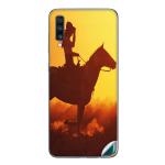 GADGETSWRAP Printed Vinyl Skin Sticker for Samsung Galaxy A70 - girl on horse