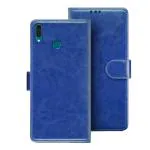 HANIRY Flip Cover for Honor y9 flip cover | Honor JKM-LX1 flip cover | JKM-LX2 | JKM-LX3 / JKM-AL00 / JKM-TL00 / JKM-AL00a / JKM-AL00b | Blue