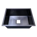 BLUECERA 304 GRADE SINGLE BOWL STAINLESS STEEL FINISH HANDMADE KITCHEN SINK (18