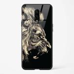 My Pc Wala Oneplus 6T Black, Beige Glass Back Cover