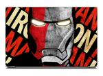 Divinedesigns Multicolor Vinyl Iron Man Helmet Laptop Sticker