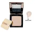 TEEN.TEEN 2 IN 1 Powder PRO Airbrush Flawless Full Coverage Compact SPF30 Vitamin E & Hyaluronic Acid, Matte Finish, Oil Control, Hydrating Formula, Even Toned Complexion (Shade 01: White Ivory)