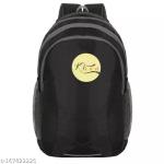 KTSEA Unisex Casual Backpack School Laptop Black Bag Women & Men College 25 L Laptop Backpack