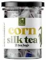 Oliria Corn Silk Tea for Body Detox, Korean Urinary Health Formula, One Week Challenge: 21 Tea Bags