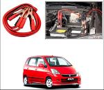 Feelitson Red Car 500 Amp Heavy Duty Jumper Booster Battery Charger Cables 6Ft For Zen Estilo Type-1