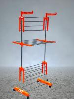 TNC ATTRACTIVE SINGLE POLE 3 LAYER CLOTH DRYING STAND O019