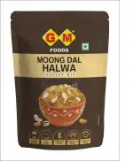 GM FOODS Moong Dal Halwa 200gm Combo of 2Pcs