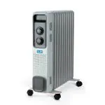 Glen 2500W, Electric Oil Filled Radiator Room Heater With 11 Fin, Grey (7011 OR11)
