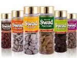 Panjon Swad Mukhwas Gift Offer [Chatpata Amla, Hing Peda, Khajoor, Khatta Meetha Aam Papad, Anar Amla, Meetha Amla Mukhwas Father Mother Day] 6 Bottles, 730g