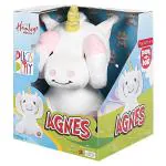 Hamleys Pugs and Play Agnes Unicorn Soft Toys for Kids, White, 3Y+