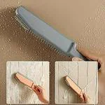 AVMPHD Silicone Kitchen Bathroom Door Gap Cleaning Brush Floor Window Cleaning Tool 3 in 1 Multifunctional Gap Brush Silicone Scraper Brush Cleaner | Multicolour