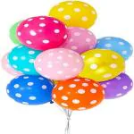 The Party Store Polka Dots Balloons-Pack of 25