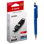 CANON PGI 750 Black Ink Cartridge with 3in1 Multi-Function Creative Mobile Phone Stand