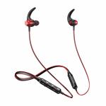 Maxx NX6 upto 25Hrs Playtime,Dual Pairing Wireless Neckband Bluetooth(Black&Red)