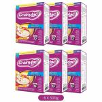 GrainyLac 12M+ Multi Grain Multi Fruit with Milk (Pack of 6)