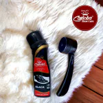 Carnoba Liquid Shoe Polish 75ml Black + Carnoba Shoe Horn Shiner