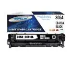 Ravechi Rch-305A-B Black Toner Cartridge For Hp Laserjet Pro 400 Color M451Dn, 400 Color M451Nw, 300 Color M351A, 300 Color Mfp M375Nw