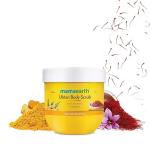 Mamaearth Ubtan Body Scrub for Men & Women 200g | With Turmeric, Saffron & Walnut Beads - Removes Sun Tan, Skin Brightening