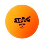 Stag Orange Plastic Table Tennis Ball, Pack of 6