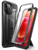 SUPCASE Unicorn Beetle Pro For iPhone 13 Pro 6.1 Inch Black Full-Body Rugged Holster Back Cover