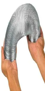 Smartcircuits - Wave Form Helix, Scientific Slinky, Made of Tempered Steel Wire, Coil Dia. - 7.5 cm, 3 Meters Total Length (1)