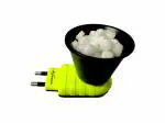 SIGNAMIO Electric Kapoor dani Electrical Machine/Kapur Dani for Puja,Home-Lemon Color-Pack 1