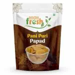 HighFresh Instant Pani Puri Papad Atta 1kg | Whole Wheat Microwave, Air Fry Fresh Golgappe