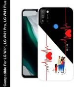 Vaultcase Multicolor Silicon Dual Protection Mobile Back Cover For LG W41, LG W41 Pro, LG W41 Plus