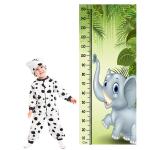 WENS Vinyl Cute Elephant Height Measurement Removable Wall Sticker 150 cm x 61 cm (WHC1085)