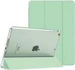 MOCA Compatible Smart flip Cover case for iPad 9.7 inch 2017 2018 Smart case Cover (Light Green)