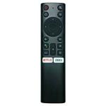7SEVEN Compatible Bluetooth Voice Command Google Assistant Remote Control for Original Nokia Smart Android 4K LED UHD TV With Netflix & Zee5 Hotkeys Pairing Must